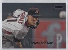 ZACK GREINKE 2018 Topps Stadium Club BLACK FOIL Base Parallel #269 Diamondbacks
