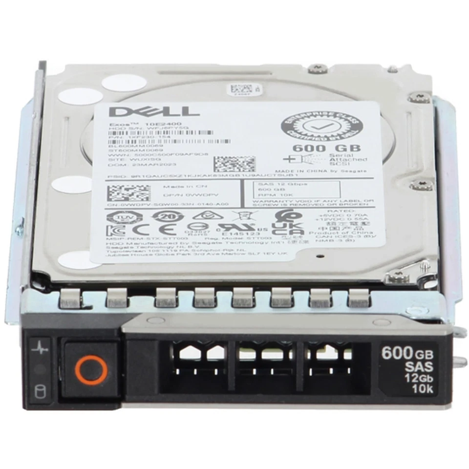 VWDPV 0VWDPV DELL 600GB 10K SAS 2.5" 12Gb/s HDD Hard Drive 14G 15G 16G KIT - Image 3 of 4