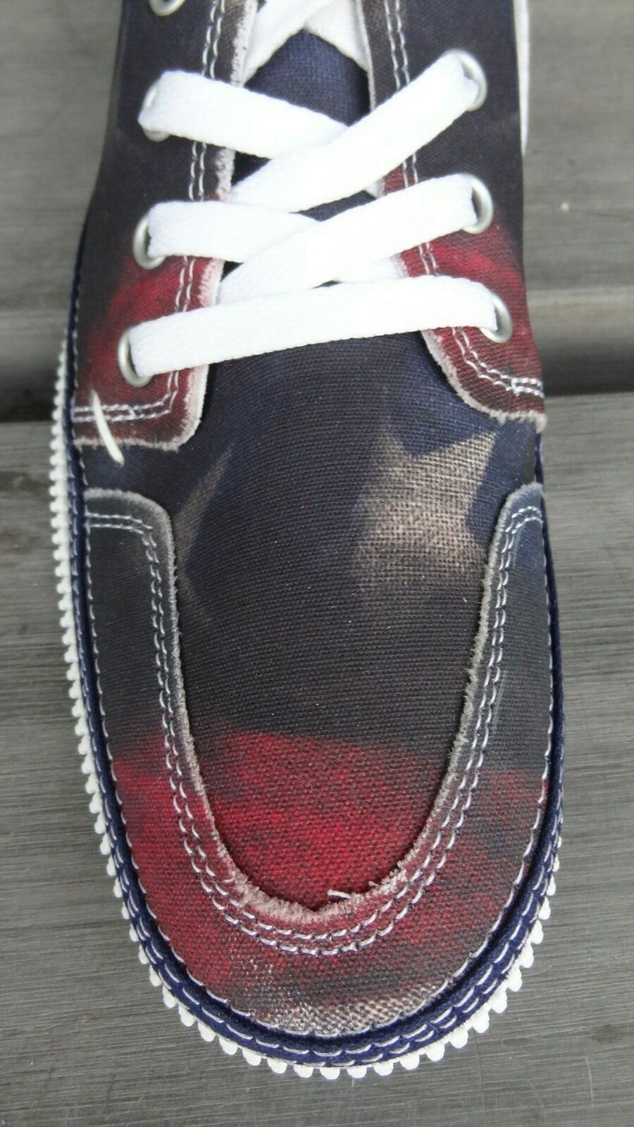 Zipz Shoe Sneakers Cover AMERICANA NEWPORT Men's 6.5 8.5 Women's 8