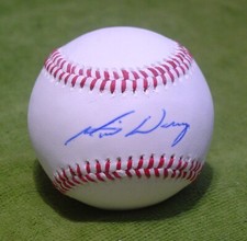 MITCH WALDING Signed/Autographed BASEBALL BALL San Diego Padres, Phillies w/COA