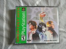 Final Fantasy VIII Greatest Hits PS1 Sony PlayStation 1 1999 CIB Complete TESTED