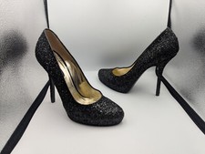 Sandro Vicari Italy Vero Cuoio voll echt Leder Plateau High Heel Pumps Gr.40