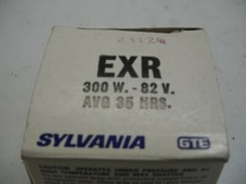 Sylvania EXR 82V 300W AV/Photo Lamp Projection Bulb CHEAP , NIB