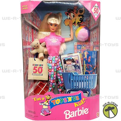 【高知インター店】 Doll Barbie Kid Us R Toys a I'm 50th Mattel 1997 Anniversary その他