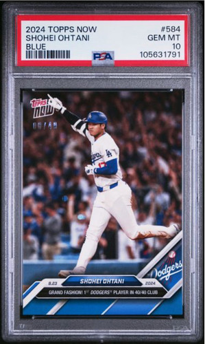 2024 Topps Now #584 Shohei Ohtani Dodgers