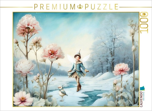 Calvendo Puzzle The First Blossoms | 1000 Pieces, Finished Size 25.2 × 18.9 In (-image
