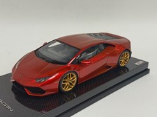 1/18 MR Collection Lamborghini Huracan LP610-2  Rosso Efesto Gold Wheels ABG055