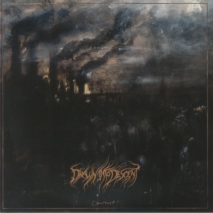 DRAWN INTO DESCENT - Onrust - 'MINERAL' GREY VINYL LP