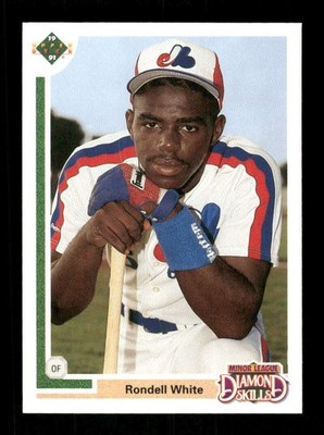 1991 Upper Deck Final Edition #10F Rondell White NM-MT RC Rookie Expos BXCP46