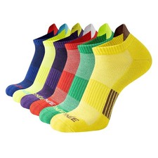 JOYN E Men  s Athletic Socks Low Cut Cushion Running Socks Breathable