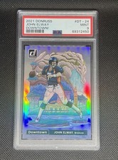 2021 Donruss John Elway Downtown Case Hit SSP #DT-24 PSA 9 BRONCOS