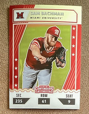 2021 Panini Elite Extra Edition - College Tickets Optic Sam Bachman #CTO-SB (RC)