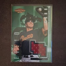 Upper Deck 2002 Ballpark Idols Field Garb Jerseys Jeff Kent Giants FG-JK