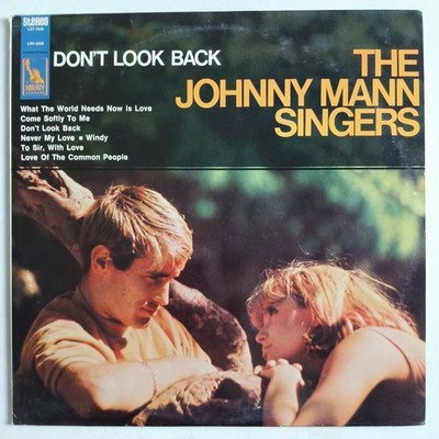The Johnny Mann Singers Don't Look Back Vintage Vinyl LP Record Album 1967