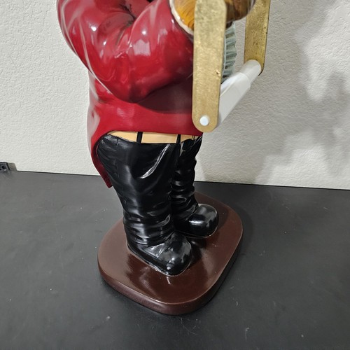 The Kings Bay Boxer Dog Butler w/Monocle Toilet Paper Holder Bathroom Decor Rare - Picture 10 of 17