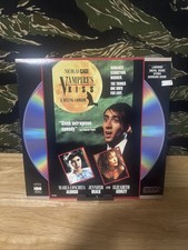 Vampire's Kiss Laserdisc Rare Nicolas Cage Jennifer Beals MESSAGE 4 TESTING 