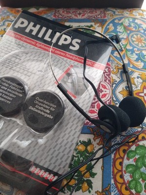 Vintage Kopfhörer für Walkman / CD-Player, Philips SBC 3111, 80er/90er Jahre