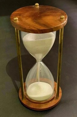 Sanduhr Sanduhr Holz Maritim Maritim Stundenglas, Vintage Sanduhr