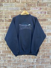 Vintage Philadelphia Eagles Sweatshirt Made By CADRE Size XL EMBROIDERED