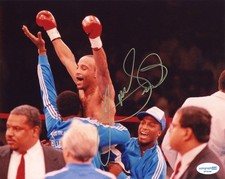 JAMES BUDDY MCGIRT SIGNED AUTOGRAPH 8x10 PHOTO PICTURE ACOA HOF BOXING CHAMPION 