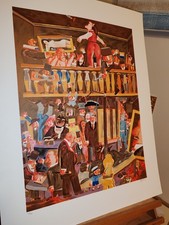 Franz Borghese vera serigrafia  80 x 62  del 2001