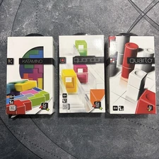 Quarto Quoridor Katamino Board Game Lot Travel/pocket Editions New Gigamic Games