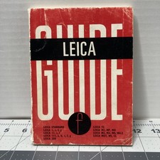 Vintage 1979 Leica Guide 45th Edition