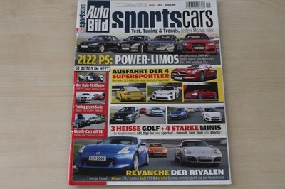 13) Auto Bild Sportscars 12/2009 - VW Golf VI 1.4 TSI Sp - Porsche 911 997 Turbo