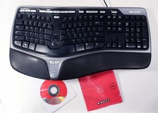 MICROSOFT Natural Ergonomic Keyboard 4000 V1.0 KU-0462  Palm Lift  Tested