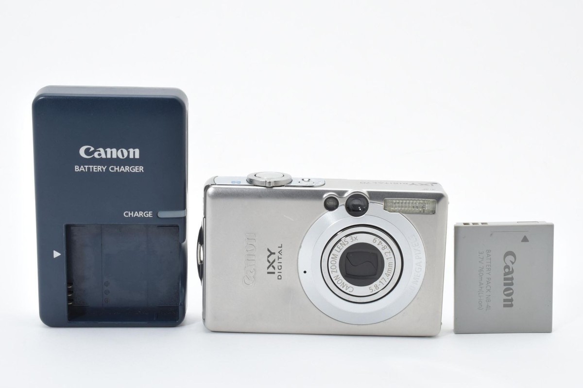 Canon IXY DIGITAL 70 Silver 6MP Compact Digital Camera Tested