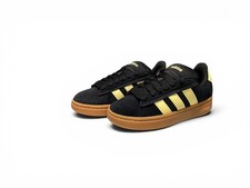 Women s Adidas Grand Court Alpha 00s - Black/Yellow IH1288 - Size 6.5w