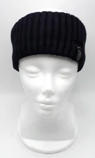 Nike Youth Knit Wide Headband Black/Silver Youth OSFM