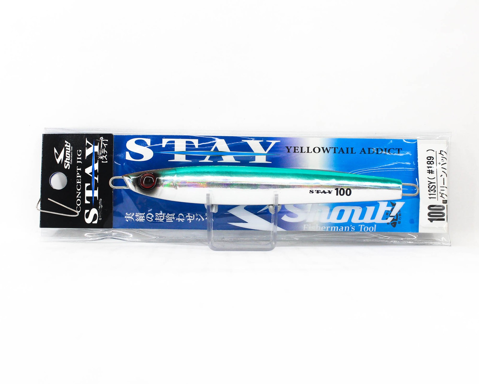 Shout 113-SY Metal Jig Stay 100 grams 189 (5627)