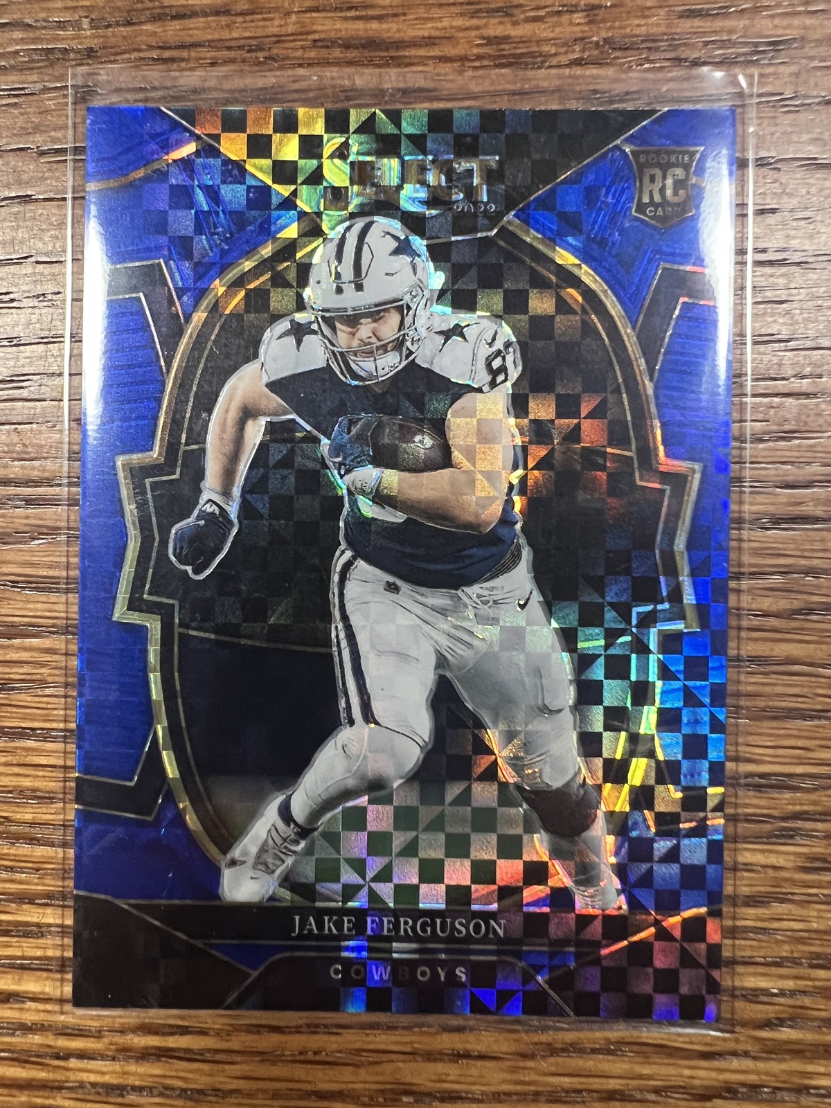 2022 Panini Select #87 Jake Ferguson Blue Prizm #/199