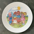 Vintage Cabbage Patch 8 inch Dinner / Lunch Child Plate Lemonade Stand