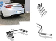  Duplex Racinganlage ab Kat Opel Insignia A 2.0 Turbo je 140x90mm oval