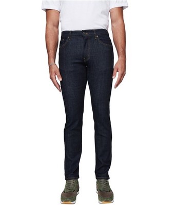 DSTLD Mens Timber Stitch Regular Straight Leg Jeans