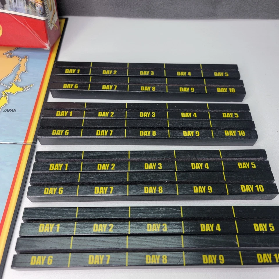 10 DAYS IN ASIA World Connections Travel Geography Game Out of the Box Complete - Image 3 of 4