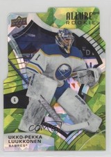 2021-22 Allure Rookies Green Rainbow Die-Cut 2/99 Ukko-Pekka Luukkonen #122 0i6