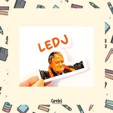 Ledj Dafydd Iwan - Sticer Cymraeg - Matte Decorative Vinyl Die Cut Sticker - Fu