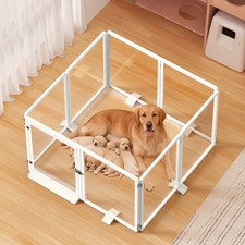Welpenlaufstall Tierlaufstall Hunde Katzen Kaninchen Meerschweinchen Laufgitter