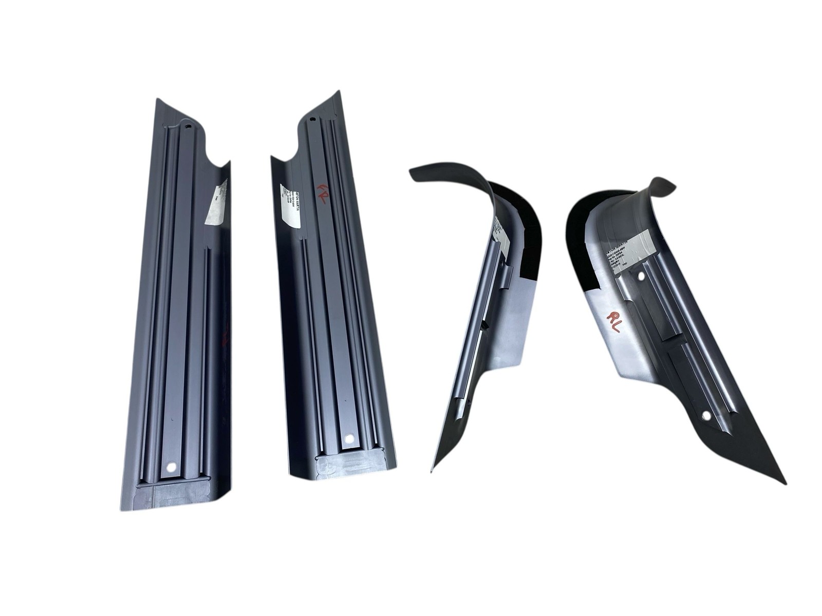 2015 ASTON MARTIN RAPIDE S FRONT & REAR SILL SCUFF PLATE COVER PANEL SET 4PCS