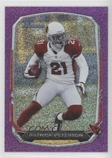 2013 Bowman Purple Ice 9/10 Patrick Peterson #9 3j2