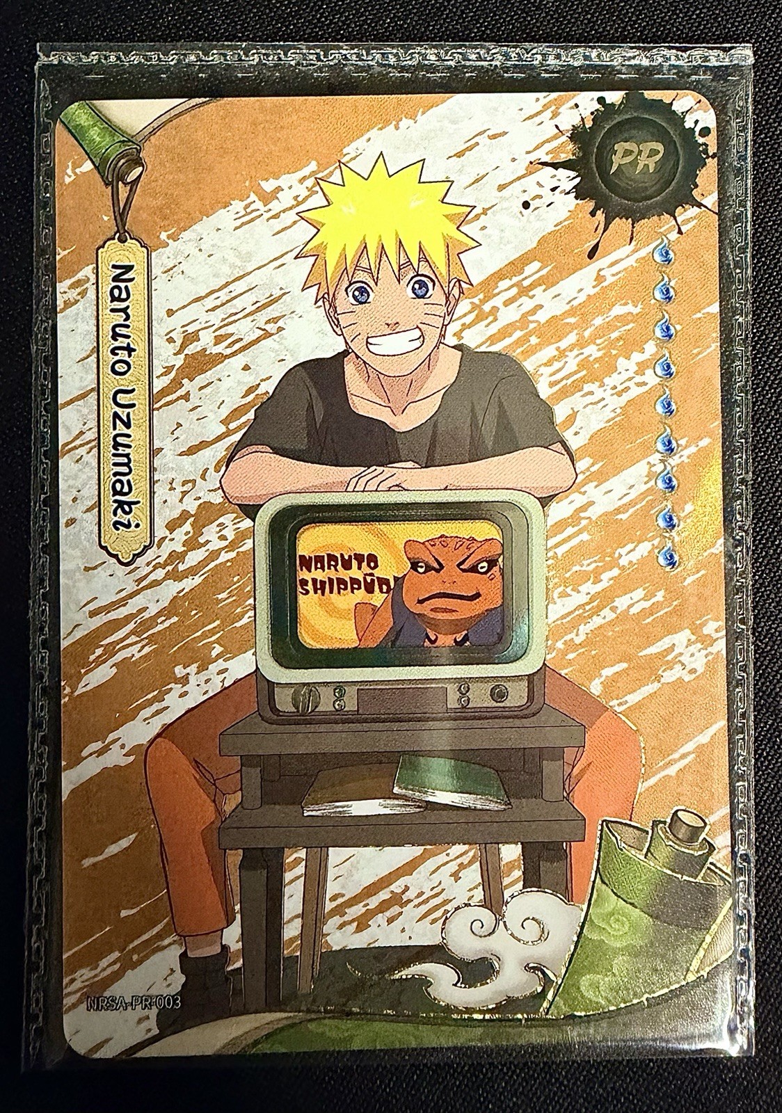 Naruto Shippuden - Naruto Uzumaki PSA Magazine Promo Card Sealed NM