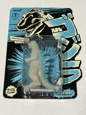 SDCC 2022 Super7 Mechagodzilla 3.75''  Reaction Action Figure Shogun Glow in Dark