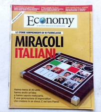 Rivista PANORAMA ECONOMY - 10 Giovani imprenditori Italiani - N.5 Febbraio 2006