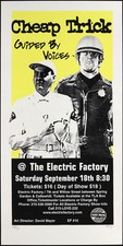 Póster raro truco barato guiado por voces 1999 fábrica eléctrica impresión Phila mafia