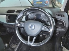 Steering Wheel SKODA Fabia Mk3 (nj) 2014 To 2022 Se Tsi