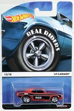 Hot Wheels '69 Camaro Heritage Real Riders Series - CFN76 NRFP Burnt Orange 1:64