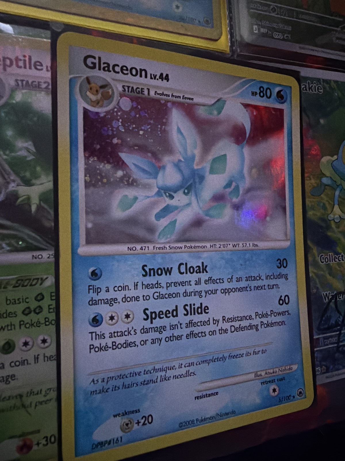 Glaceon 5/100 Majestic Dawn Holo